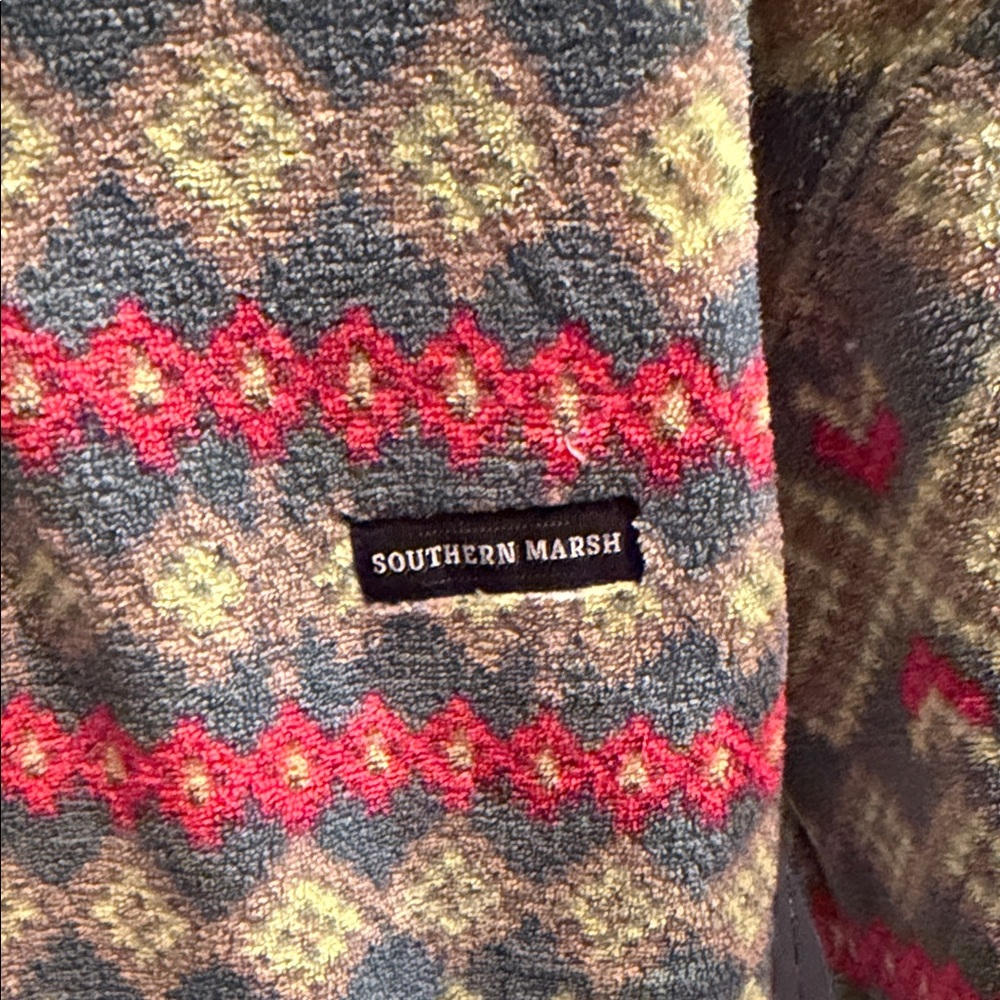 Southern Marsh Multicolor Patterned Pullover - image 3
